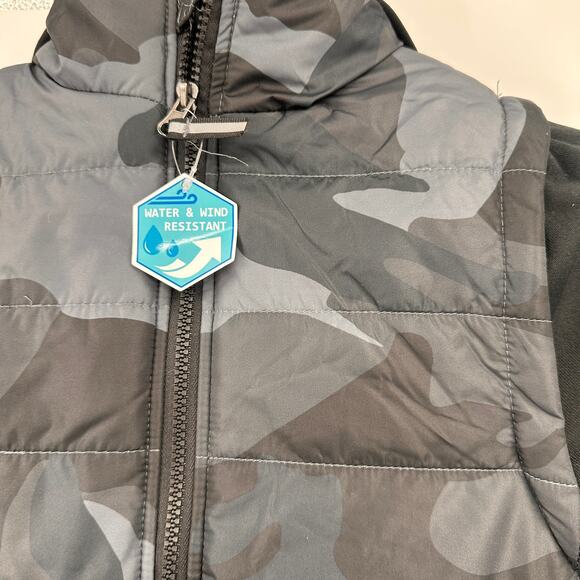 Swiss Alps Camo Camouflage Mixed Media Jacket NWT Size Small / 8 - Picture 2 of 8